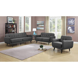  Elements International Hadley UHD090100 Chair - Heirloom Charcoal IMAGE 2