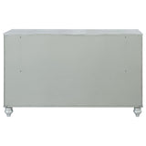  Coaster Furniture Gunnison 223213 6-Drawer Dresser - Silver Metallic IMAGE 6