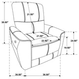 Greenfield Power Recliner