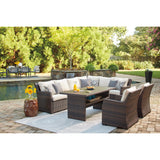  Signature Design by Ashley Easy Isle P455-625 Rectangular Multi-Use Table IMAGE 12