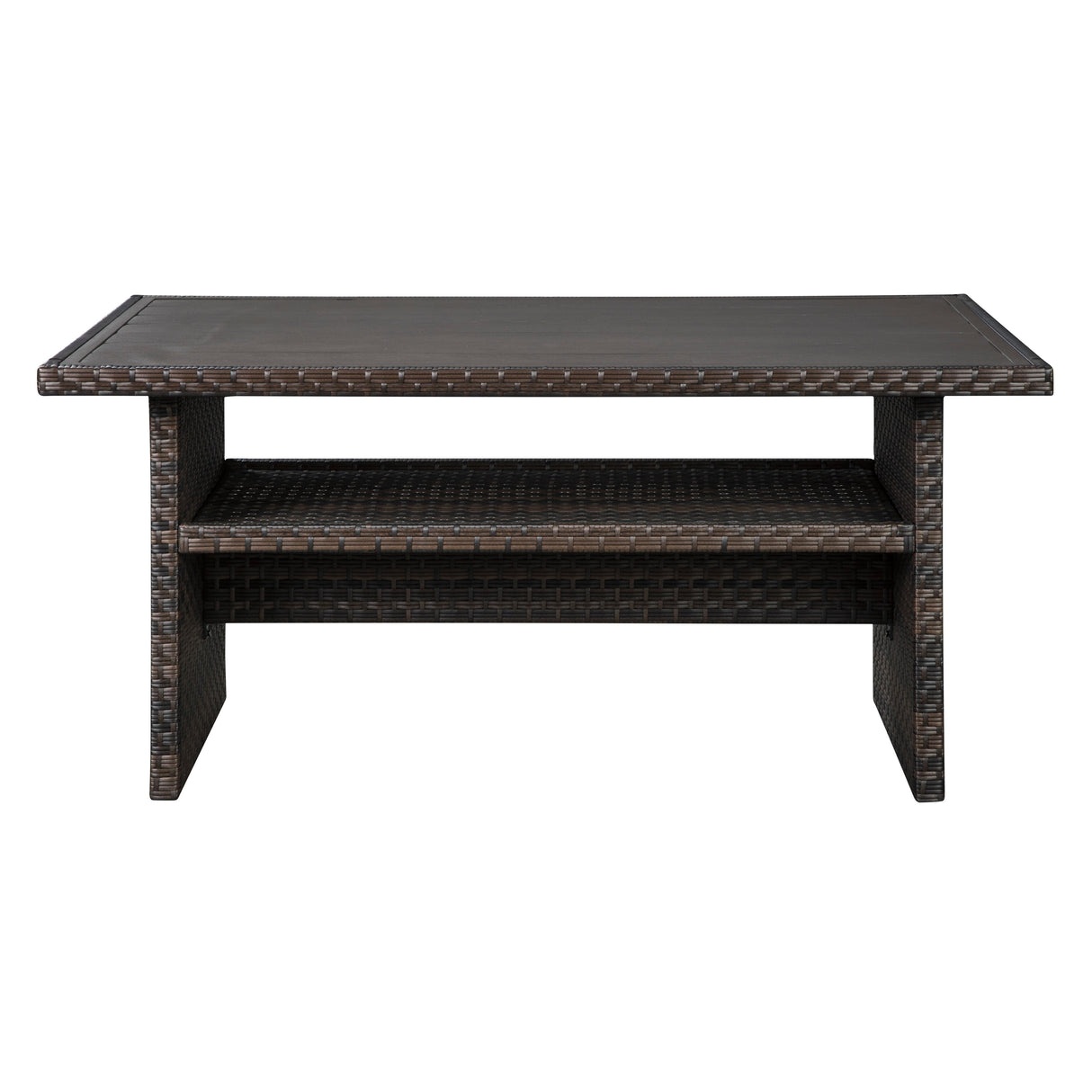  Signature Design by Ashley Easy Isle P455-625 Rectangular Multi-Use Table IMAGE 2