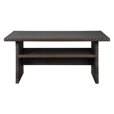  Signature Design by Ashley Easy Isle P455-625 Rectangular Multi-Use Table IMAGE 2