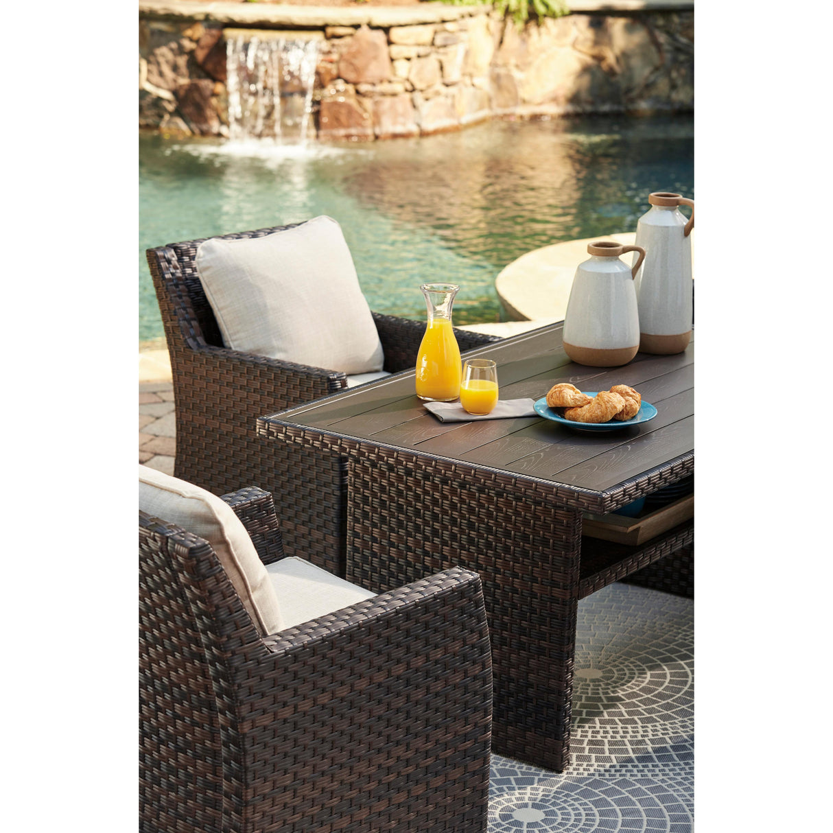  Signature Design by Ashley Easy Isle P455-625 Rectangular Multi-Use Table IMAGE 8