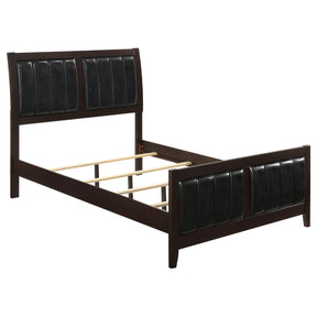  Coaster Furniture Carlton 202091F Wood Full Panel Bed - Cappuccino IMAGE 1