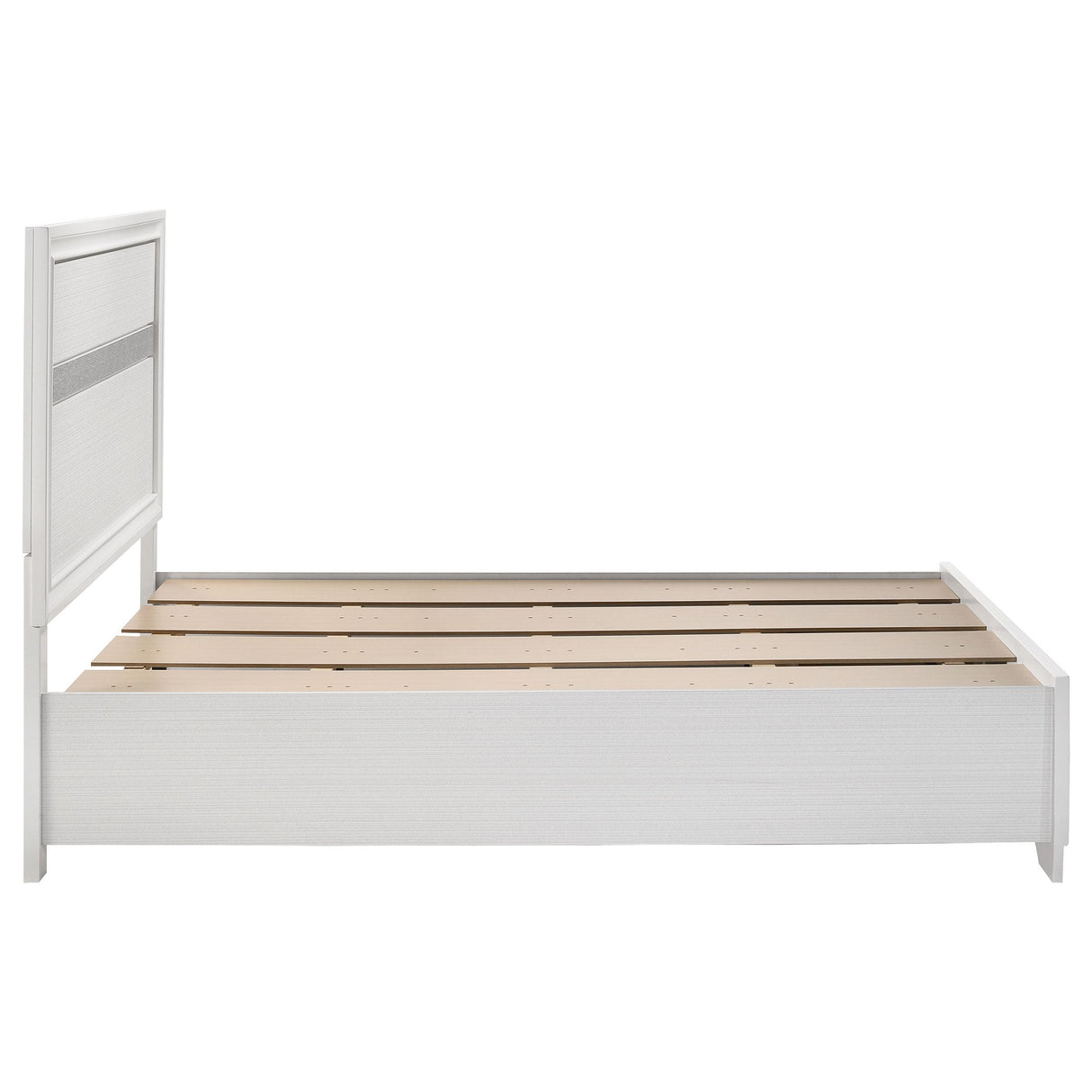  Coaster Furniture Miranda 205111F 51-inch Wood Full Storage Panel Bed - White IMAGE 8