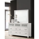 Coaster Furniture Barzini 205893 7-Drawer Dresser - White IMAGE 8
