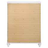  Coaster Furniture Barzini 205895 5-Drawer Bedroom Chest - White IMAGE 6