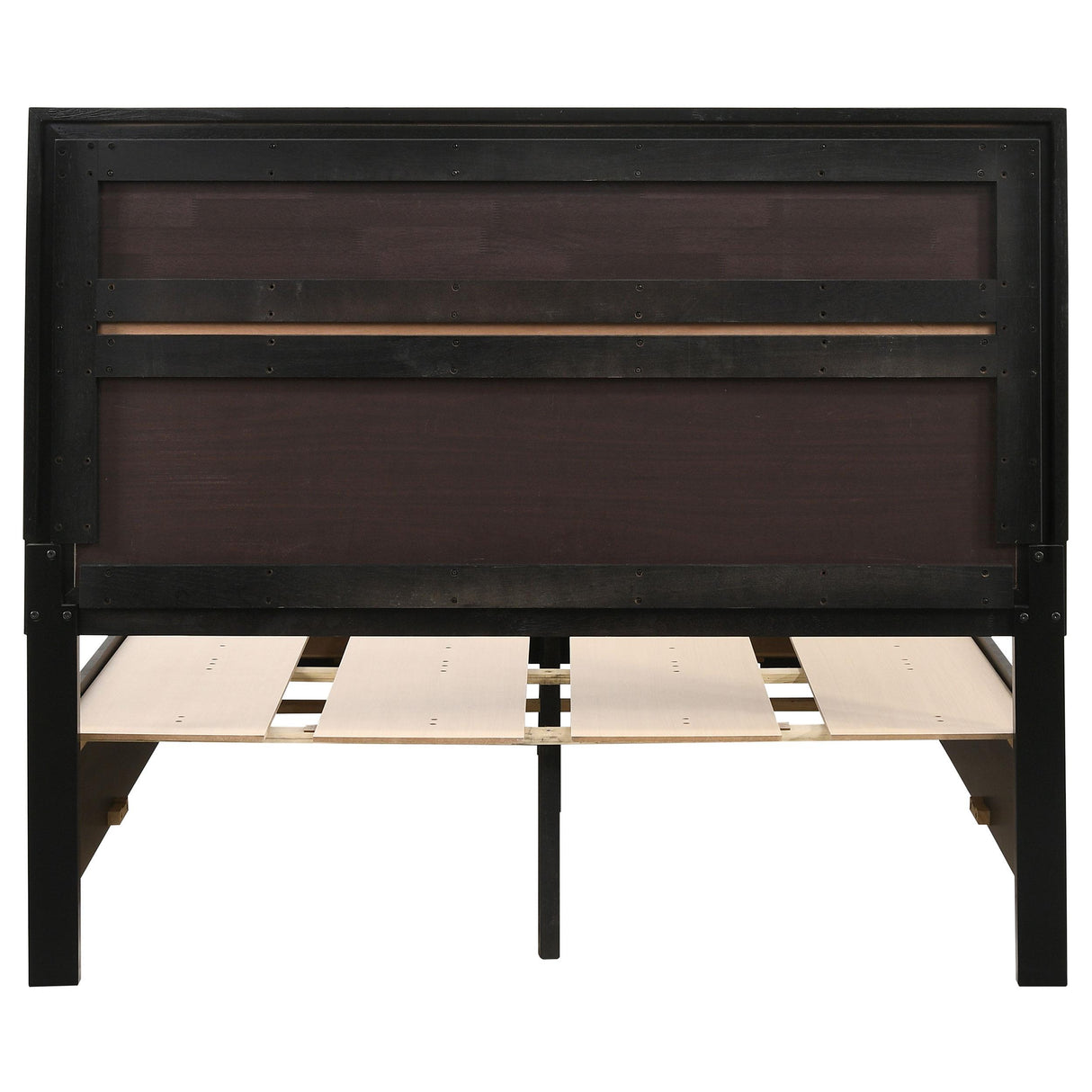 Coaster Furniture Miranda 206361F 51-inch Wood Full Storage Panel Bed - Black IMAGE 7
