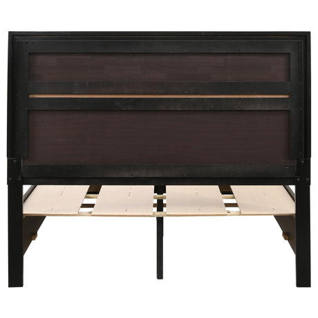  Coaster Furniture Miranda 206361F 51-inch Wood Full Storage Panel Bed - Black IMAGE 7