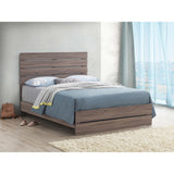 Coaster Furniture Brantford 207041Q Wood Queen Panel Bed - Barrel Oak IMAGE 4