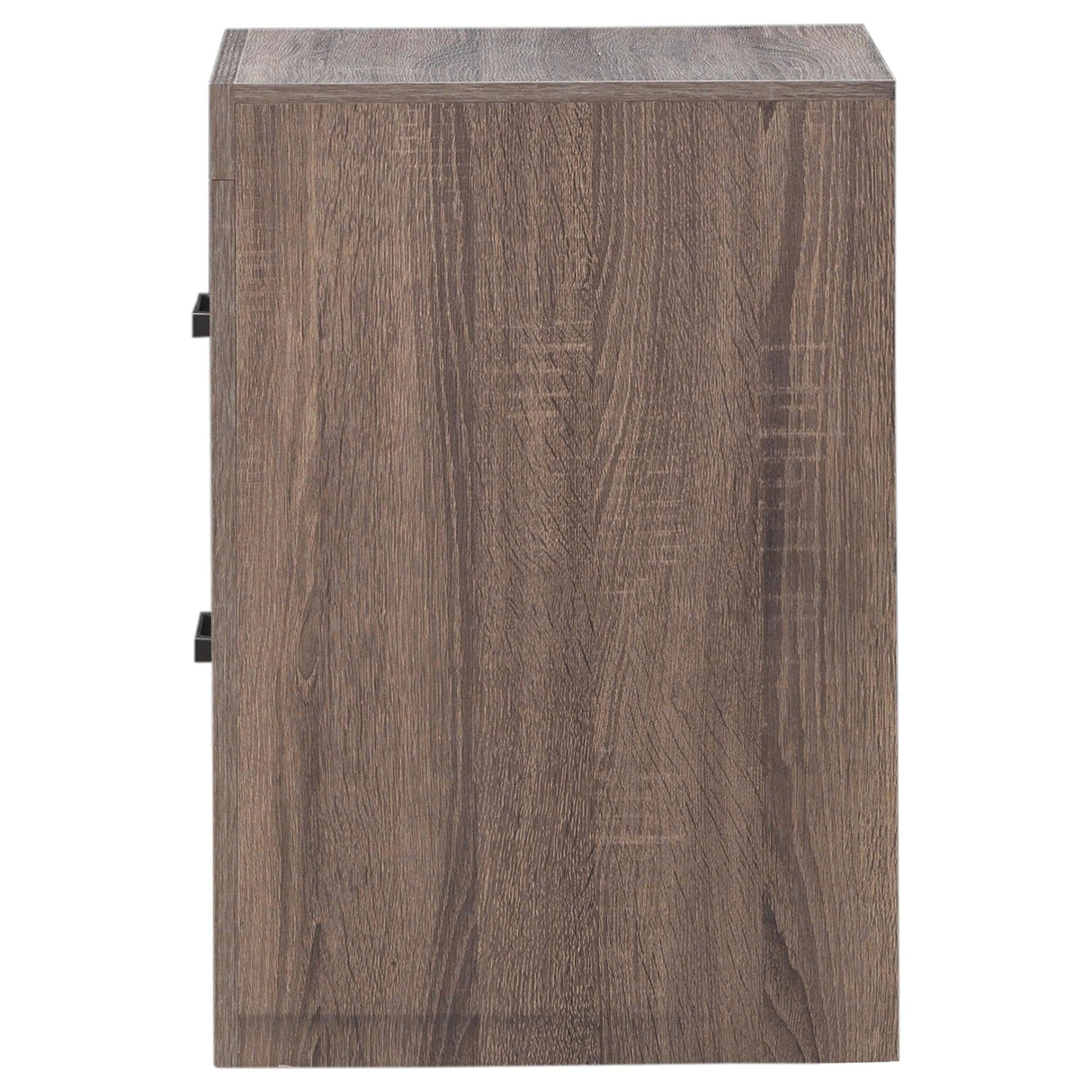  Coaster Furniture Brantford 207042 2-Drawer Nightstand - Barrel Oak IMAGE 4