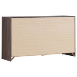  Coaster Furniture Brantford 207043 6-Drawer Dresser - Barrel Oak IMAGE 5