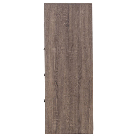 Coaster Furniture Brantford 207045 4-Drawer Bedroom Chest - Barrel Oak IMAGE 4