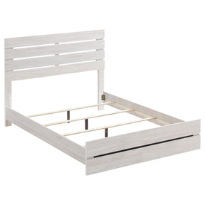  Coaster Furniture Brantford 207051KE Wood Eastern King Panel Bed - Coastal White IMAGE 1