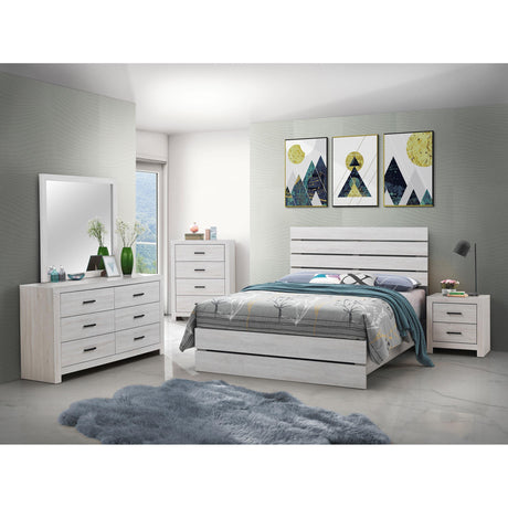  Coaster Furniture Brantford 207052 2-Drawer Nightstand - Coastal White IMAGE 12