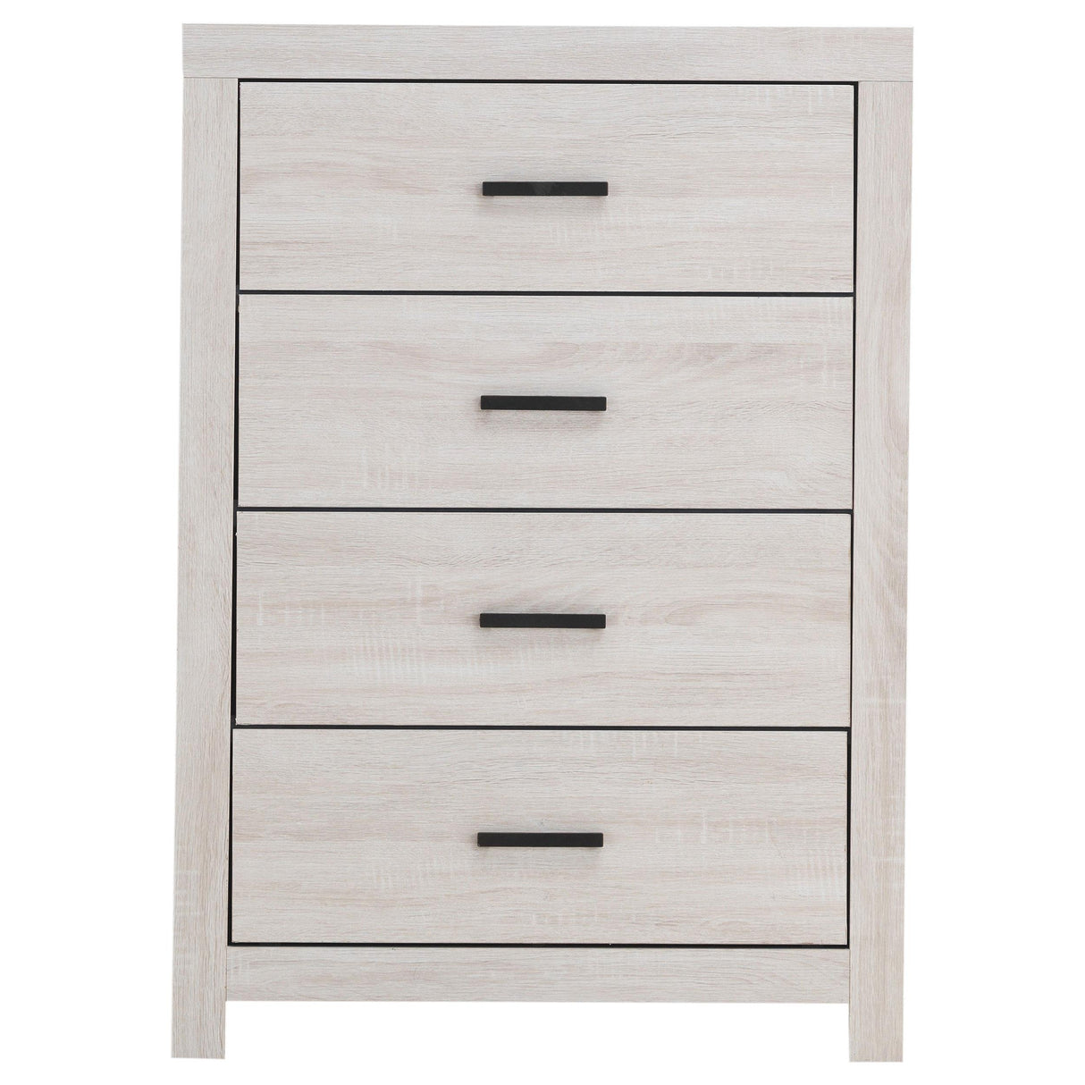  Coaster Furniture Brantford 207055 4-Drawer Bedroom Chest - Coastal White IMAGE 2