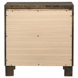  Coaster Furniture Woodmont 222632 2-Drawer Nightstand - Rustic Golden Brown IMAGE 6