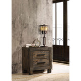  Coaster Furniture Woodmont 222632 2-Drawer Nightstand - Rustic Golden Brown IMAGE 9