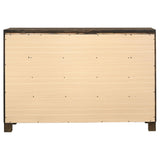  Coaster Furniture Woodmont 222633 8-Drawer Dresser - Rustic Golden Brown IMAGE 6