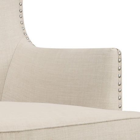  Elements International Kori Accent Chair - Heirloom Natural IMAGE 6