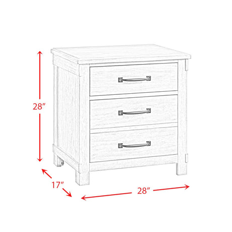  Elements International Scott SC600NS Nightstand with USB Ports IMAGE 11