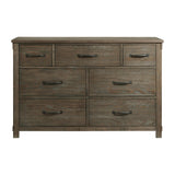  Elements International Scott SC300DR Dresser - Walnut IMAGE 2