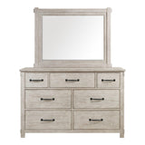  Elements International Scott SC600DRMR Dresser with Mirror Set IMAGE 2
