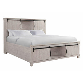  Elements International Scott SC670KB King Platform Storage Bed IMAGE 1