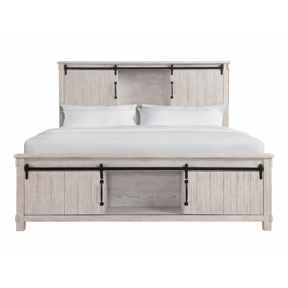  Elements International Scott SC670KB King Platform Storage Bed IMAGE 2