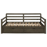  Coaster Furniture Sorrento 305706 2-Drawer Twin XL Daybed with Extension Trundle - Grey IMAGE 3