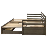  Coaster Furniture Sorrento 305706 2-Drawer Twin XL Daybed with Extension Trundle - Grey IMAGE 6