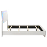  Coaster Furniture Felicity 203500F Wood Full LED Panel Bed - White High Gloss IMAGE 10