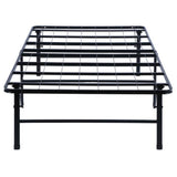 Coaster Furniture Mabel 305957KE Metal Eastern King Mattress Support Platform Bed - Black IMAGE 2