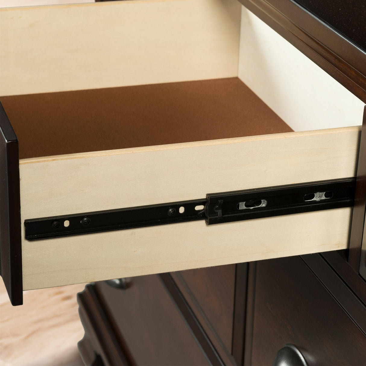  Elements International Canton Cherry CN600DR Dresser IMAGE 2