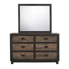  Elements International Harlington HG100DRMR Dresser w/ Mirror Set IMAGE 1