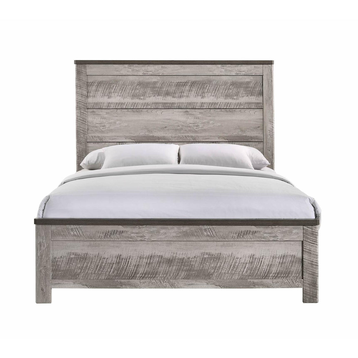  Elements International Millers Cove MC300QB Queen Panel Bed IMAGE 2