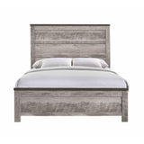  Elements International Millers Cove MC300QB Queen Panel Bed IMAGE 2