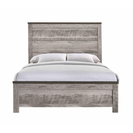  Elements International Millers Cove MC300QB Queen Panel Bed IMAGE 2