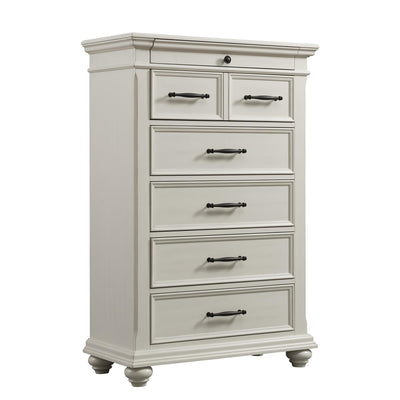  Elements International Slater SR600CH Chest - White IMAGE 1