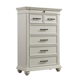  Elements International Slater SR600CH Chest - White IMAGE 1