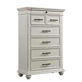 Elements International Slater SR600CH Chest - White IMAGE 1
