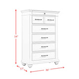  Elements International Slater SR600CH Chest - White IMAGE 11