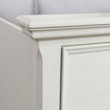  Elements International Slater SR650QB Queen Platform Storage Bed - White IMAGE 6