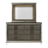  Elements International Twenty Nine TN600DRMR Dresser w/ Mood Lighting Mirror IMAGE 2