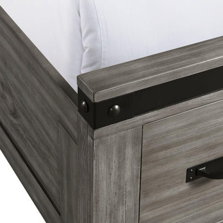  Elements International Wade Youth WE650FB Full Platform Storage Bed IMAGE 7