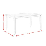  Elements International Alex DAX1007DS 7 pc Dining Set IMAGE 18