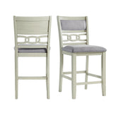  Elements International Amherst DAH750CSC Counter Height Side Chair - Bisque IMAGE 11