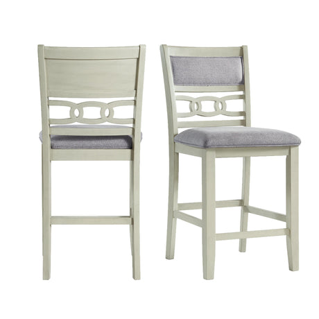  Elements International Amherst DAH750CSC Counter Height Side Chair - Bisque IMAGE 11