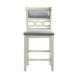  Elements International Amherst DAH750CSC Counter Height Side Chair - Bisque IMAGE 2