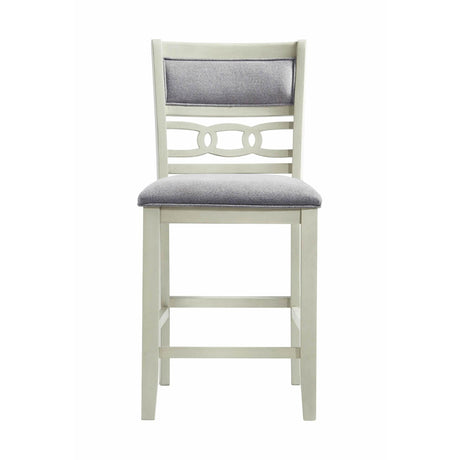  Elements International Amherst DAH750CSC Counter Height Side Chair - Bisque IMAGE 2